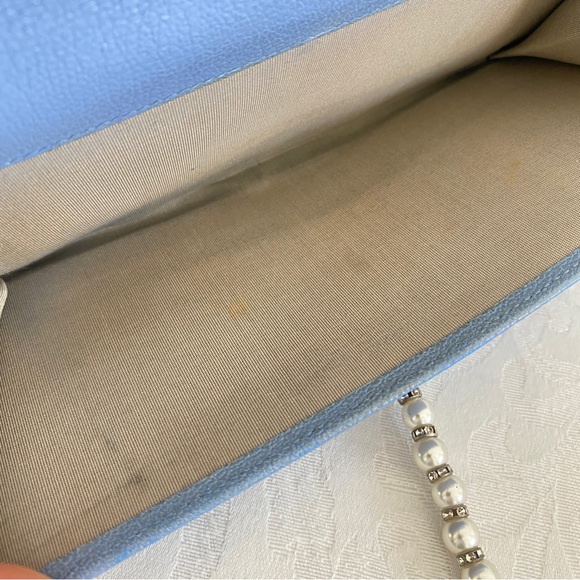 CHANEL Blue Camellia Wallet - Picture 13 of 15